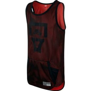 NEW Men's Size Medium NIKE Air Pivot Mesh Jersey Tank Top Black/Light 743286-011
